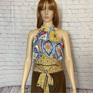 NWT New Haute Hippie Halter Top Size XS